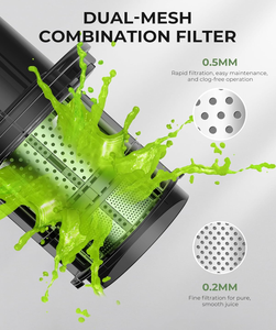 Joymi đa chức năng dọc chậm máy ép trái cây cho trái cây và <span class=keywords><strong>Wheatgrass</strong></span> để sử dụng nhà và tặng quà - Product Image 5