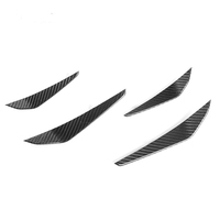 Kit de lames de pare-chocs avant en fibre de carbone sèche à coller facilement, style MP, préimprégné et moulé par compression, compatible BMW M3 G80 M4 G82