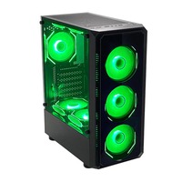 Pcooling Case Pc Gaming Atx Torre completa A prueba de polvo Gaming Computer Case con gabinete de vidrio templado Pc Case