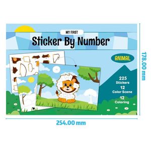 Airplane Travel Activities Toys No Mess Foil Arts Fun DIY <b>Animal</b> Fun DIY Foil Paper Craft Kits - Product Image 6