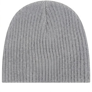 Unisex Solid Color Ribbed Knit <b>Beanie</b> 100% Acrylic Winter <b>Hat</b> Casual Style Adult Size 56-58CM - Product Image 4