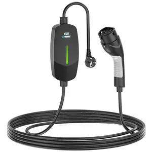 Chargeur EV portable 1 phase 230V 16A 3.6KW Type 2 IP65 Station de charge pour voiture électrique 3.5 KW Boîte de contrôle à prix compétitif