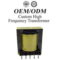 Transformador SMPS de Alta Frecuencia EER28 Personalizado ODM, 220V 110V a 12V, Transformador Electrónico Monofásico para Fuente de Alimentación