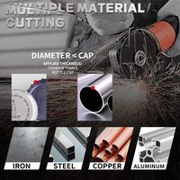 PEXMIENTAS Promotion MPA 80M/S Disque de coupe à angle de 9 pouces (230 mm) pour meuleuse d'angle, pour la découpe du fer, du métal et de l'acier inoxydable