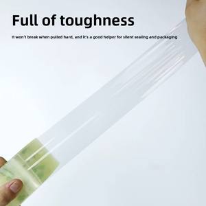 Ruban adhésif BOPP transparent brun silencieux à faible niveau sonore pour un sommeil réparateur, emballage et déchirement silencieux, vente en gros - Product Image 5