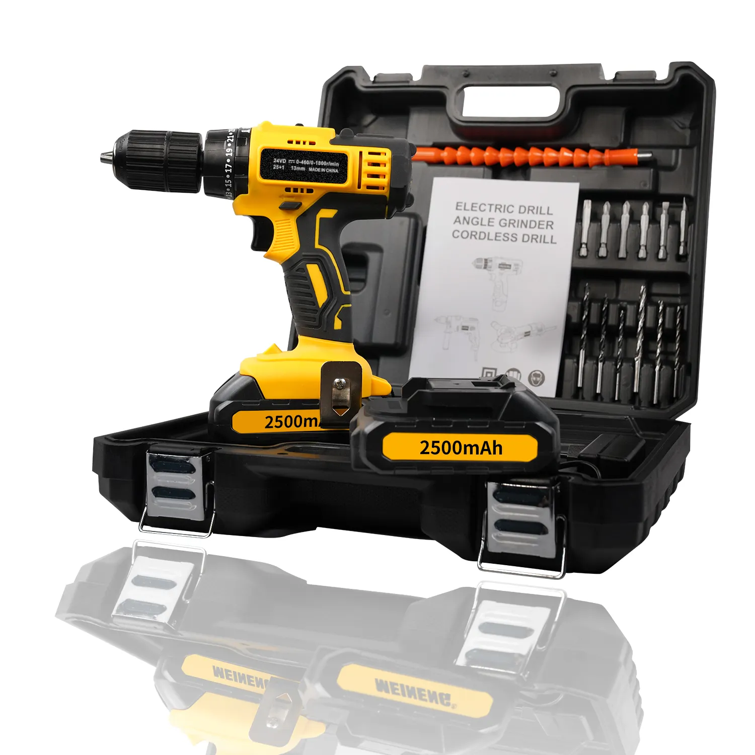 Meineng 24vd nóng bán công cụ điện Combo Cordless Drill Set