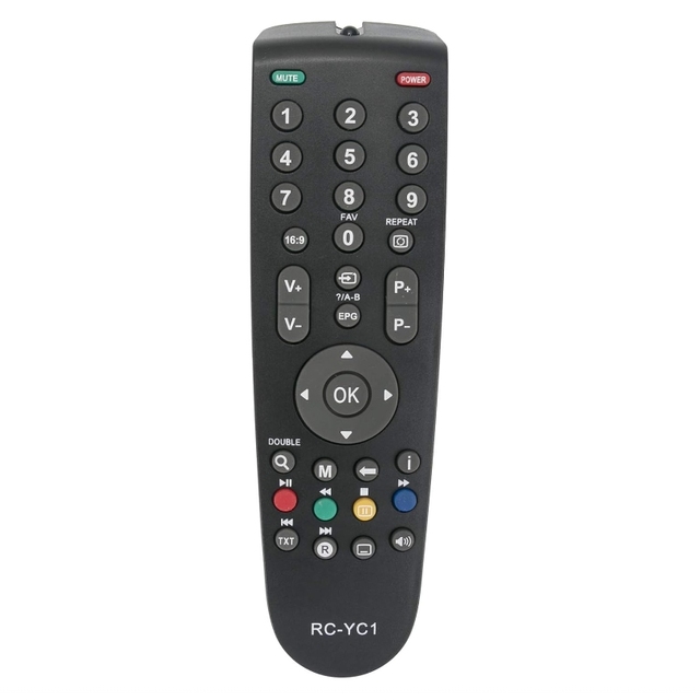 RC-YC1 Replaced Remote Control Work for Grundig HD 4K Smart LED OLED TV RC23 RC-GD1 22VLE8320BG 32VLE4304BF