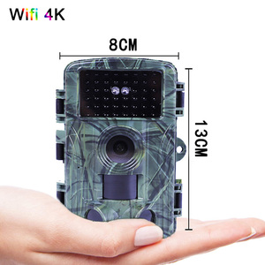 4K WIFI Trail <span class=keywords><strong>camera</strong></span> với Wifi kết nối 60mp/24MP/16MP/8MP/4MP/2MP cho săn bắn ngoài trời động vật hoang dã giám sát an ninh nhà - Product Image 2