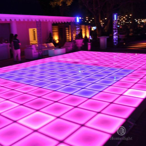 Tintura Led pista da ballo 3d specchio Dancefloor Luces DJ illuminato LED pista da ballo per la fase di festa di nozze - Product Image 1