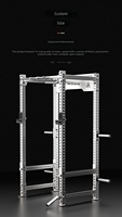 Rack de Squat Commercial Pliable en Acier Inoxydable, Banc de Musculation Autoportant, Appareil de Fitness Multifonctionnel pour Musculation