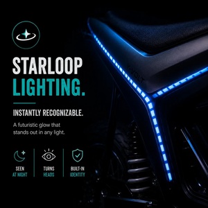 Motocicleta Eléctrica Yvolt Surge V de 35KW de Potencia Máxima, 110KMH, 97.2V 45Ah, 120km de Autonomía, Carga Rápida, Todoterreno, Disponible en EE. UU. - Product Image 6