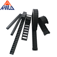 Cadena de tracción cerrada industrial Kwlid Bridge de alta calidad para máquinas CNC, con eslabones de plástico, separador de núcleo y nailon PA66