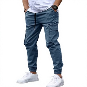 Fashion Men Cargo Jogger <b>Pants</b> Multi Pocket Comfortable Trousers High Quality Urban Streetwear Bottoms - Product Image 1