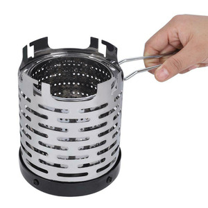 Vente en gros Mini-couvercle chauffant d'extérieur portable Chauffage de tente en acier inoxydable Accessoires de <span class=keywords><strong>camping</strong></span> populaires Réchaud de <span class=keywords><strong>camping</strong></span> - Product Image 6