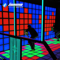 Jeu de Danse Lumineux LED pour Sol, Équipement Sportif Éducatif Interactif à Détection de Pression pour Enfants