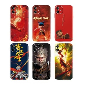 Film autocollant 3D gaufré pour coque arrière de smartphone, matériau pour toute coque de téléphone portable pour fille, compatible avec machine de découpe - Product Image 2