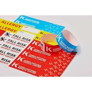 Pulseras de Tyvek a todo color [AnyWristband] tipo conectado de 25 mm (1 pulgada) para control de multitudes en eventos - Product Image 6