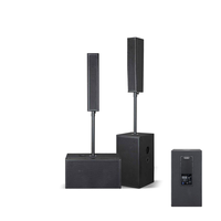 XTUGA PA Nuevo Sistema de Sonido Line Array con Altavoces de Columna Activos Portátiles Profesionales de Excelente Rendimiento