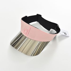 Nouvelle casquette unisexe AL0 dégradée noire et blanche avec visière solaire étendue, visière rigide et visière ouverte pour la protection UV en extérieur et le yoga - Product Image 2