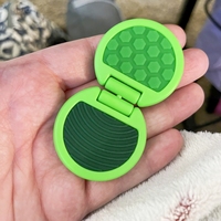 Jouet sensoriel texturé AHDH en pierre anti-stress, jouet à faire tourner en silicone à rotation infinie