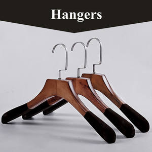 Piatto Decorativo cappotto di Legno Gancio affollamento Antiscivolo Grucce Vestito di Legno - Product Image 5