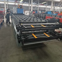 Máquina para Fabricar Láminas para Techos IBR y Máquina de Doble Capa Corrugada