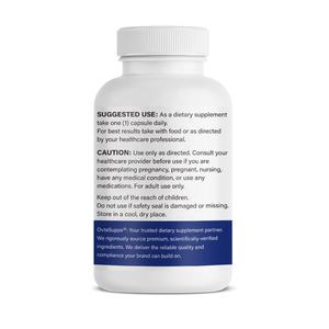 Cápsulas amortiguadas de quelato de glicinato de magnesio, soporte para el sueño y el estrés de alta absorción, etiqueta privada OEM certificada GMP - Product Image 3