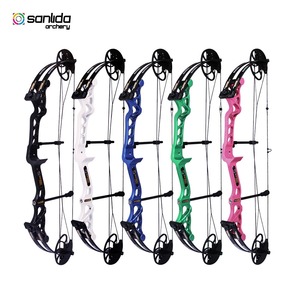 ชุดธนูคอมพาวด์สำหรับผู้เริ่มต้น Sanlida X8 7-60 ปอนด์ 300 ฟุตต่อวินาที สำหรับคนถนัดขวา ชุดอุปกรณ์ยิงธนูระดับเริ่มต้น ธนูคอมพาวด์ - Product Image 4