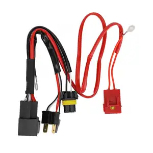 XSJ factory directly Motor headlamp wiring harness for Motorcycle headlight