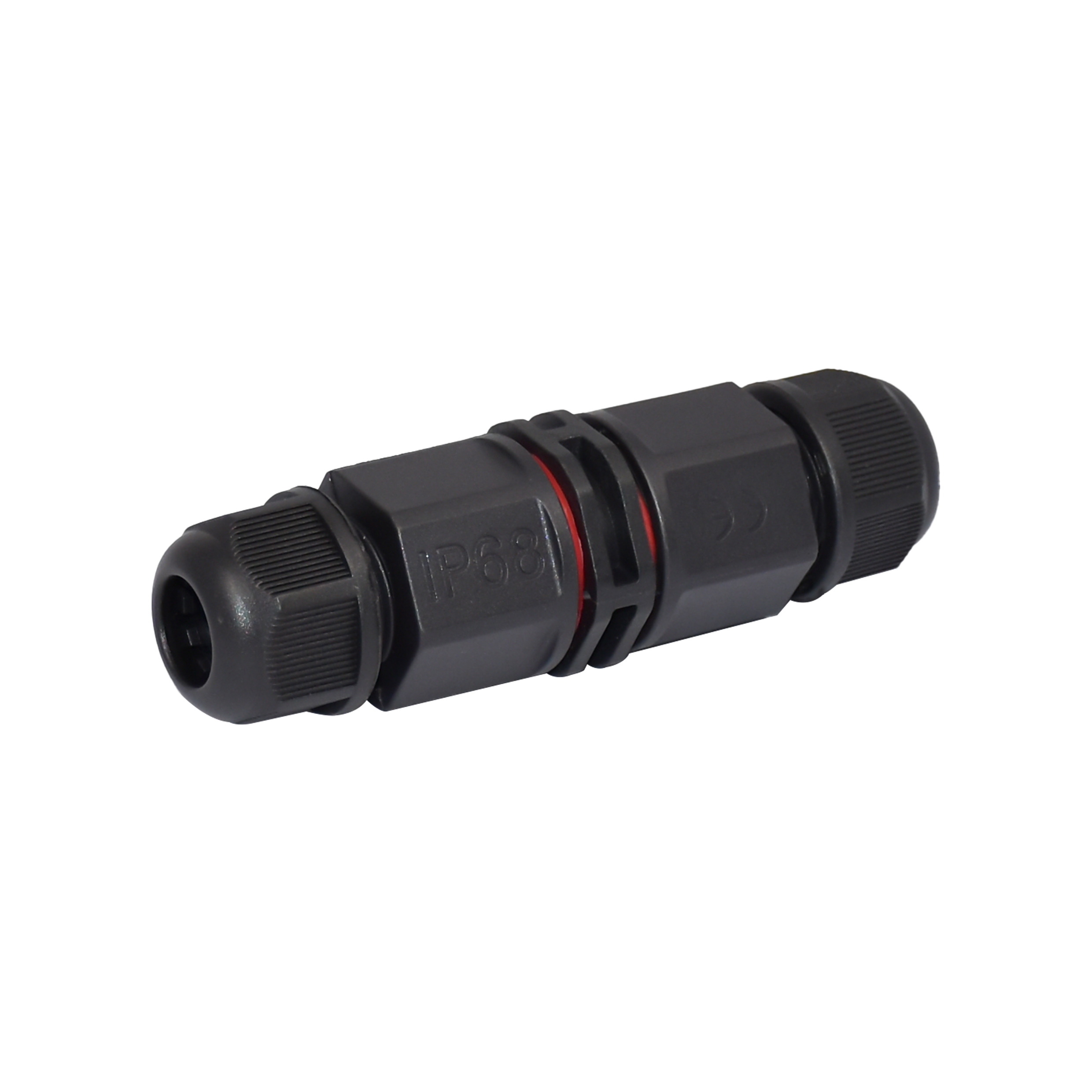 High Current Waterproof LED Connector L20 2 3 4 Pin T Type Straight Screw Fielded Assembly