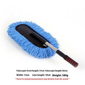 Pel pembersih mobil, sikat debu teleskopik, serat mikro, pembersih mobil, penghilang debu yang dapat ditarik, pel cuci mobil - Product Image 6