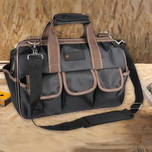 Mochila de Trabajo Personalizada, Resistente, con Múltiples Bolsillos, Cómoda, Práctica, Ecológica, Informal, con Cierre, para Herramientas Eléctricas, 8-11 - Product Image 1