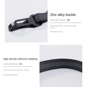 JunjiangFa Fábrica al por mayor Durable Poliéster Pet Vehículo Cinturón DE SEGURIDAD Multifuncional <span class=keywords><strong>Coche</strong></span> Cinturón de seguridad con estilo de moda acolchado - Product Image 4
