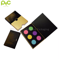 Vendita calda Logo personalizzato tavolozza ombretti trucco grande scatola di imballaggio scatola cosmetica scatola di carta