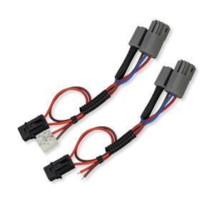 Rakitan kabel PVC tahan air IP67 awet, konektor 4-Pin 2 lubang untuk sistem pengisian listrik sepeda motor, karet terisolasi - Product Image 5