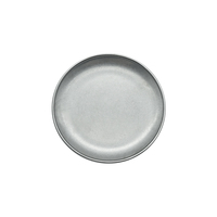 Assiette de service en acier inoxydable pour barbecue, personnalisable avec logo, grande et petite taille, pour camping et extérieur