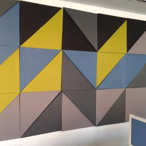 Panneau acoustique antibruit en <span class=keywords><strong>tissu</strong></span> personnalisé pour cinéma Panneaux muraux acoustiques enveloppés de <span class=keywords><strong>tissu</strong></span> Panneau mural insonorisé - Product Image 5