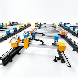<b>Light</b> Weight Gantry CNC Cutting Machine Dual Drive <b>Plasma</b> Flame Steel Cutting Machinery - Product Image 6