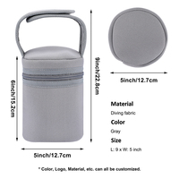 Bolso personalizado neopreno aislado termo agua bebé botella de leche bolsa