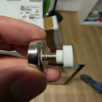 Aimant d'affichage à LED Modules d'affichage à LED Aimant de cylindre Intérieur Extérieur M5 M4 M3 Colonne magnétique Vis magnétique