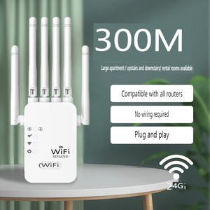 Không dây <span class=keywords><strong>wifi</strong></span> mạng Booster dài khoảng cách 6 Ăng-ten <span class=keywords><strong>Wifi</strong></span> Mạng <span class=keywords><strong>Repeater</strong></span> Extender nhanh không dây <span class=keywords><strong>Repeater</strong></span> 4 gam Mạng Booster - Product Image 2