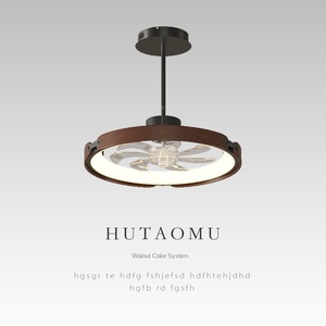 พัดลมเพดานไร้ใบพัด LED รุ่นใหม่ ปี 2025 ดีไซน์คริสตัล K9 สแตนเลส พร้อมรีโมทคอนโทรล มอเตอร์ DC หมุนได้ แสงสีขาวอบอุ่น - Product Image 6