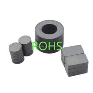 Y25 Y35 Strontium Ferrite Aimant En Céramique Industriel Haut-Parleur Bloc Anneau Pot Aimant Fritté Ferrite Ferrita Pliage Soudage - Product Image 2