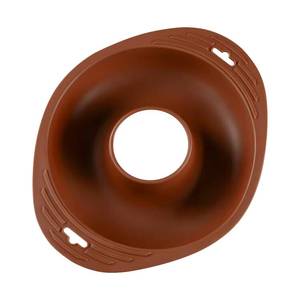 Moule à donuts en silicone antiadhésif platine LFGB de 24 cm de la marque MUYULINS, grand format, pour la cuisson - Product Image 5