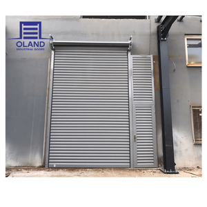 Puerta de salida automática Exterior 3 horas Puerta de persiana enrollable con clasificación de fuego de acero Seguridad contra incendios Humo ignífugo para puerta de evacuación segura - Product Image 4