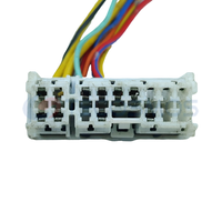 Conector de Interruptor Elevador Automotriz, Conector de Arnés de Cableado, Carcasa Impermeable Apta para Nissan de 16 Pines Hembra CT16-0022M