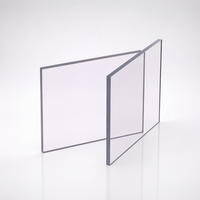 Matériau de couverture de toit pour ferme commerciale de 1,1 mm à 4 mm, plaque de polycarbonate en rouleau