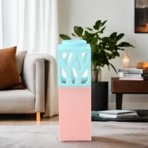 Hiện đại chống thả Luminous Silicone Vase thân thiện với môi Tabletop trang trí sản phẩm