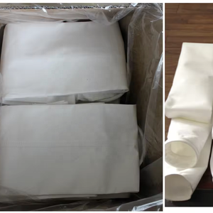 Bolsa de Filtro de Polvo de Poliéster Resistente al Agua y al Aceite, Fieltro de Aguja No Tejido de PE/PET, Alta Precisión de Filtración para Colector de Polvo - Product Image 4