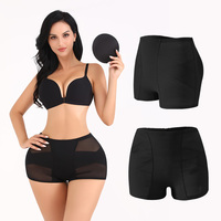 Culotte gainante rembourrée pour femme, rehausseur de fesses, sous-vêtement sculptant et amplificateur de hanches